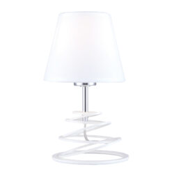 ΠΟΡΤΑΤΙΦ ΛΕΥΚΟ ΜΕΤΑΛΛΙΚΟ 1XE27 LAGOS ACA DECOR  – OYD10134WTL1