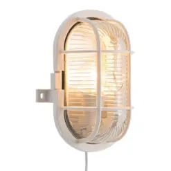 Nordlux Skotlampe Φωτιστικό Τοίχου Λευκό E27  Πλαστικό/Γυάλινο –  17051001