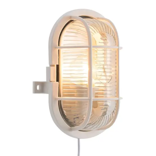 Nordlux Skotlampe Φωτιστικό Τοίχου Λευκό E27  Πλαστικό/Γυάλινο –  17051001