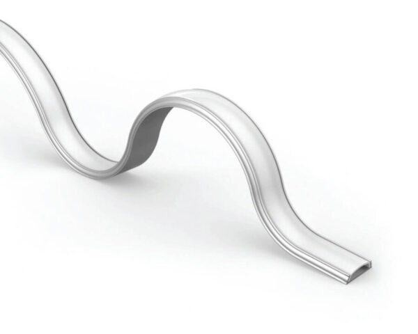 Προφίλ Αλουμινίου WHIP Eύκαμπτο για LED Ταινίες με Οπάλ Κάλυμμα 2m ACA – P114NU