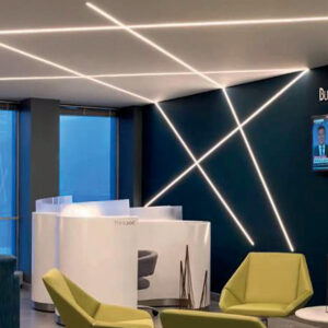 Προφίλ Αλουμινίου Χωνευτό Hazel για LED Ταινίες με Οπάλ Κάλυμμα 2m ACA – P115U