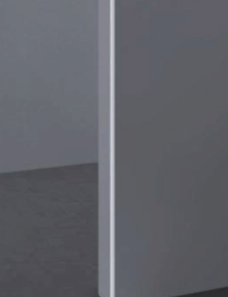 Προφίλ Αλουμινίου Γυψοσανίδας Χωνευτό Isla για LED Ταινίες για Εξωτερική Γωνία με Οπάλ Κάλυμμα – P122U