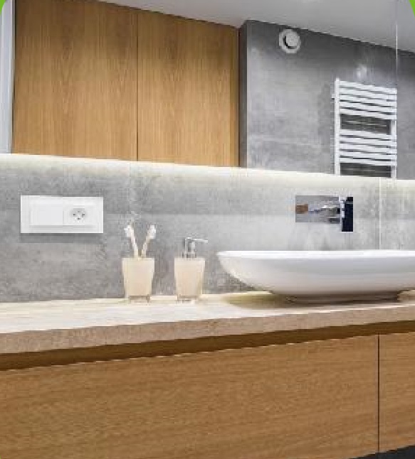 Προφίλ Αλουμινίου Deep για LED Ταινίες με Οπάλ Κάλυμμα 2m ACA – P124U