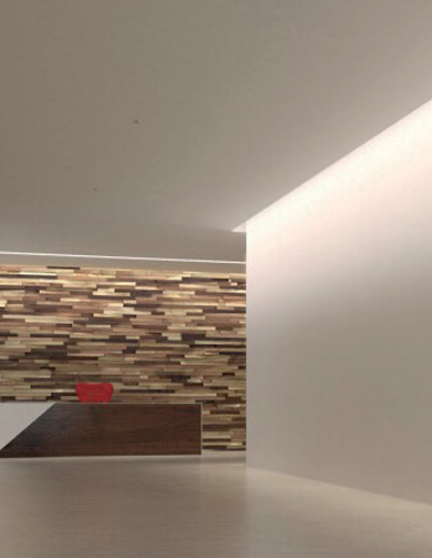 Προφίλ Αλουμινίου Λευκό Χωνευτό Γυψοσανίδας Πλάγιου Φωτισμού για LED Ταινίες με Οπάλ Κάλυμμα 2m ACA – P136U