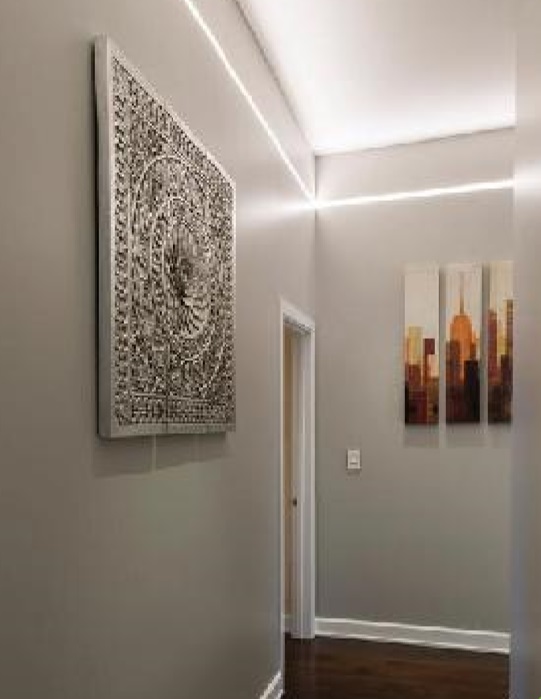 Προφίλ Αλουμινίου Micro για LED Ταινίες με Οπάλ Κάλυμμα 2m ACA – P151U