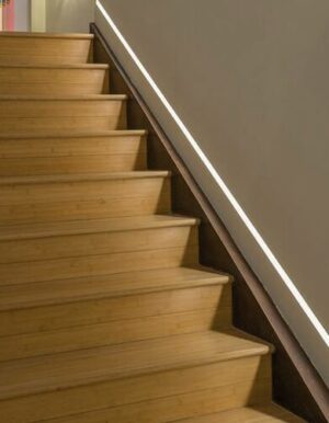 Προφίλ Αλουμινίου Γυψοσανίδας Χωνευτό Brock για LED Ταινίες με Οπάλ Κάλυμμα 2m ACA – P173U