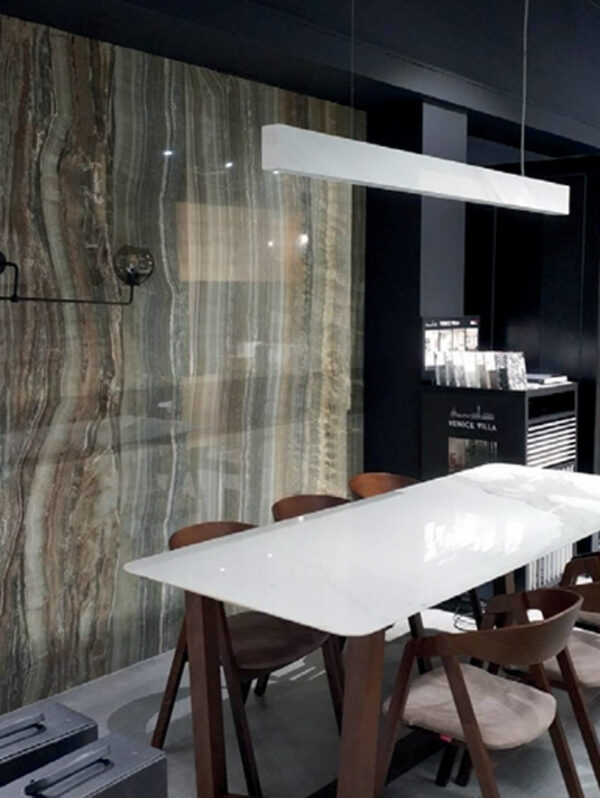 Προφίλ Αλουμινίου Milo για LED Ταινίες με Οπάλ Κάλυμμα 3m ACA – P207U