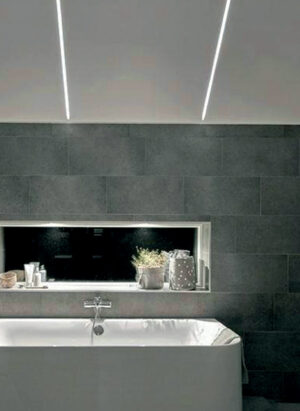 Προφίλ Αλουμινίου 2WING για LED Ταινίες με Οπάλ Κάλυμμα 2m ACA – P21NU