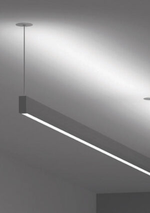 Προφίλ Αλουμινίου Up-Down SIEN για LED Ταινίες με Οπάλ Κάλυμμα 2m ACA – P288U