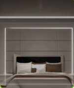 Προφίλ Αλουμινίου Focus για LED Ταινίες με Οπάλ 60° Κάλυμμα 2m ACA – P2LAU