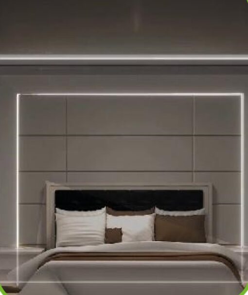 Προφίλ Αλουμινίου Focus για LED Ταινίες με Οπάλ 60° Κάλυμμα 2m ACA – P2LAU