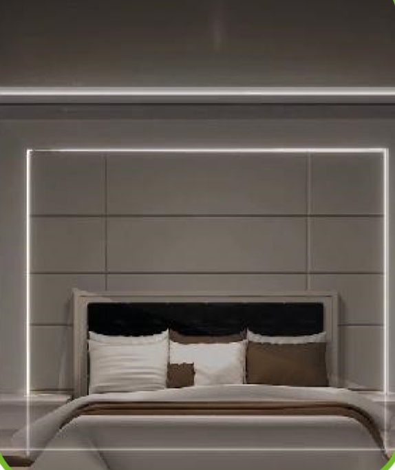 Προφίλ Αλουμινίου Focus για LED Ταινίες με Οπάλ 60° Κάλυμμα 2m ACA – P2LAU