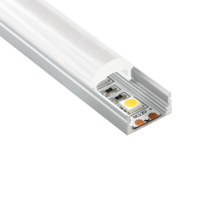 Προφίλ Αλουμινίου Focus για LED Ταινίες με Οπάλ 60° Κάλυμμα 2m ACA – P2LAU