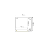 CALLA ΠΡΟΦΙΛ ΑΛΟΥΜΙΝΙΟΥ 3M/ΤΕΜ ΜΕ ΟΠΑΛ ΠΛΑΣΤΙΚΟ ΚΑΛΥΜΜΑ ACA – P51U