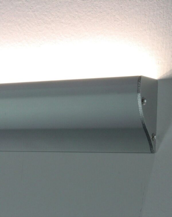 Προφίλ Αλουμινίου HID Wall Washer για LED Ταινίες με Οπάλ Κάλυμμα 2m ACA – P62NU