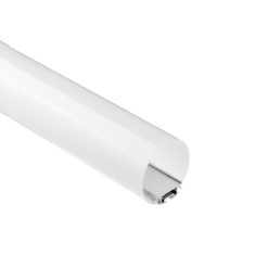 Προφίλ Αλουμινίου VELOR MINI για LED Ταινίες με Οπάλ Κάλυμμα 2m ACA – P66U