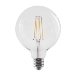 LED Λάμπα E27 G125 Filament 8W Diolamp 360° 980lm 2700K – PALA1258WW