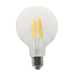 LED Λάμπα E27 G95 Filament 10W Diolamp 360° 1220lm 2700K – PALA9510WW