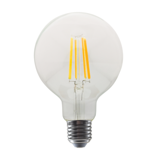 LED Λάμπα E27 G95 Filament 10W Dimmable Diolamp 360° 1220lm 2700K – PALA9510WWDIM