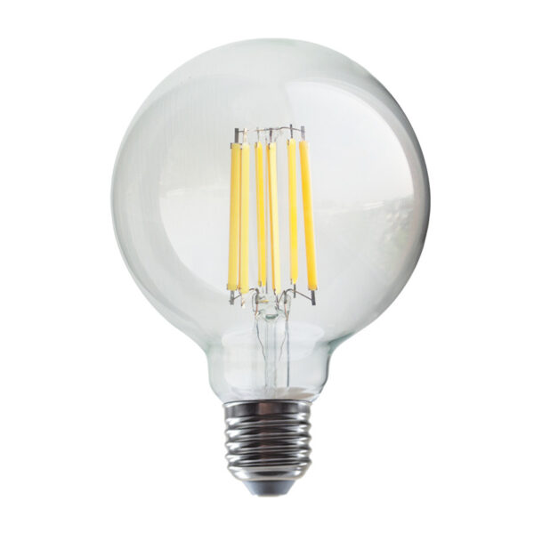 LED Λάμπα E27 G95 Filament 12W Diolamp 360° 1540lm 2700K – PALA9512WW