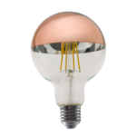LED Λάμπα Ανεστραμμένου Καθρέπτη E27 G95 Filament 8W Dimmable Diolamp 360° 900lm 2700K – PALA958WWDIMRG