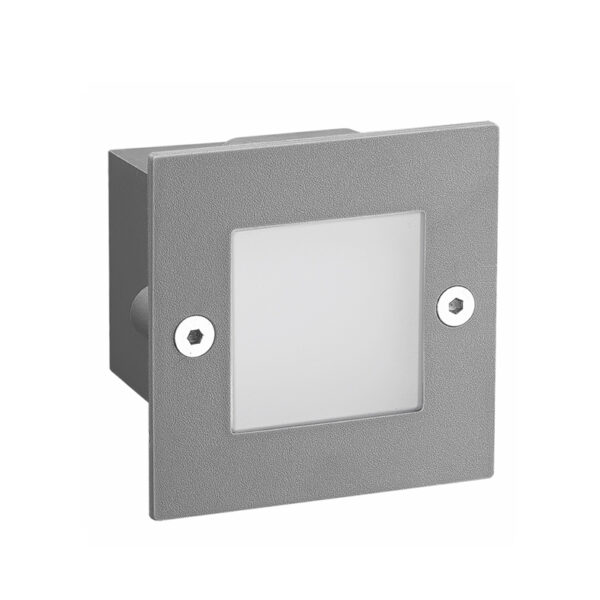 ΑΔΙΑΒΡΟΧΗ ΧΩΝΕΥΤΗ ΓΚΡΙ ΑΠΛΙΚΑ LED 2W 3000K 90Lm 230V IP54 RA80 ACA – PAS230GS