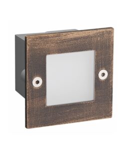 ΑΔΙΑΒΡΟΧΗ ΧΩΝΕΥΤΗ ΧΡΩΜΑ ΣΚΟΥΡΙΑΣ ΑΠΛΙΚΑ LED  2W 3000K 90Lm 230V IP54 RA80 ACA – PAS230RS