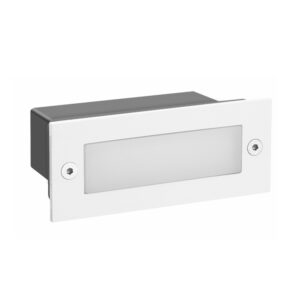 ΑΔΙΑΒΡΟΧΗ ΧΩΝΕΥΤΗ ΑΠΛΙΚΑ ΟΡΘΟΓΩΝΙΑ ΛΕΥΚΗ 2W 3000K 90Lm 230V IP54 RA80 ACA – PAS230WP