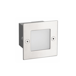 LED STEP LUMINAIRE 70X70 NM 2W 6000K 100Lm 230V IP54 RA80 ACA – PAS260NMS