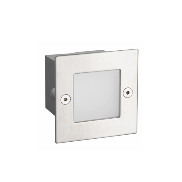 LED STEP LUMINAIRE 70X70 NM 2W 6000K 100Lm 230V IP54 RA80 ACA – PAS260NMS