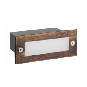 ΑΔΙΑΒΡΟΧΗ ΧΩΝΕΥΤΗ ΧΡΩΜΑ ΣΚΟΥΡΙΑΣ ΑΠΛΙΚΑ LED 110X44 R 2W 6000K 100Lm 230V IP54 RA80 ACA – PAS260RP