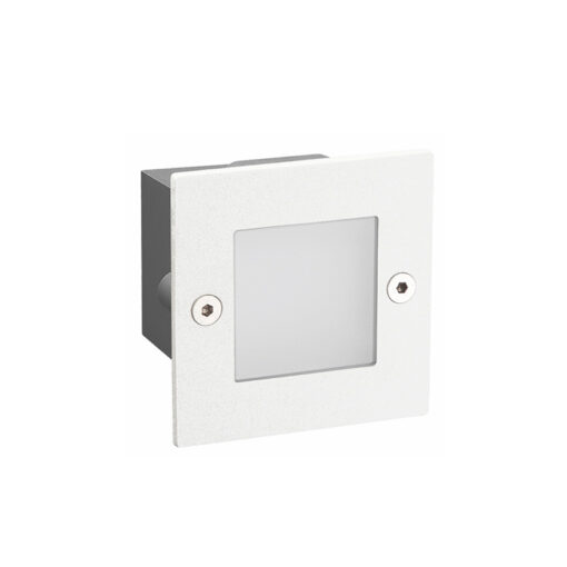 ΑΔΙΑΒΡΟΧΗ ΧΩΝΕΥΤΗ ΑΠΛΙΚΑ ΛΕΥΚΗ  70X70 W 2W 6000K 100Lm 230V IP54 RA80 ACA – PAS260WS