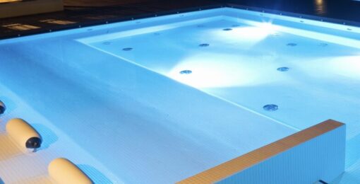 LED Φωτιστικό Πισίνας Πλαστικό 20W 6000K 2200lm 110° IP68 12V DC Φ210mm ACA – PISC20CW