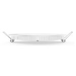 LED Πάνελ Στρογγυλό 12W ACA Φ170 Φυσικό Λευκό 4000Κ – PLATO1240RW