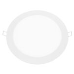 LED Πάνελ Στρογγυλό 18W ACA Φυσικό Λευκό 4000K – PLATO1840RW