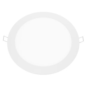LED Πάνελ Στρογγυλό 18W ACA Φυσικό Λευκό 4000K – PLATO1840RW
