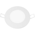 LED Πάνελ Στρογγυλό 6W Ø120 430lm Φυσικό Λευκό 4000Κ ACA – PLATO640RW