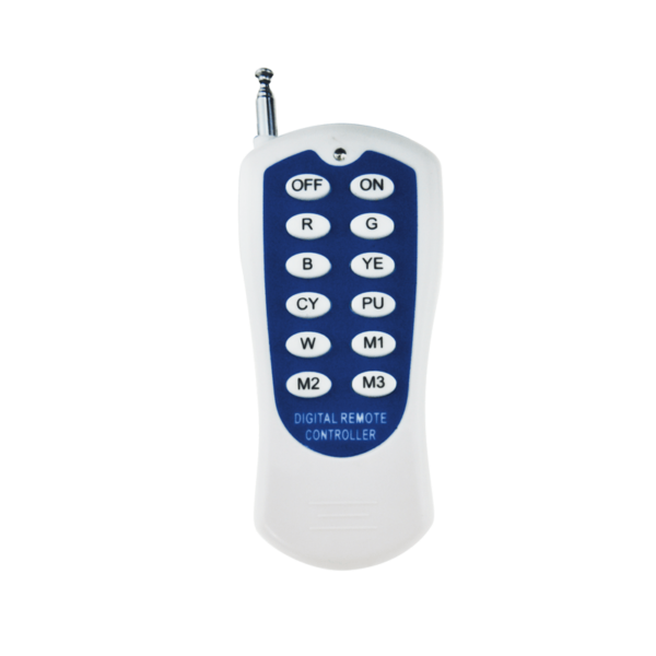 Τηλεχειριστήριο RF RGB για Λάμπες Πισίνας Diolamp PAR56 20W – PLRGBREM