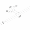 ΕΠΙΤΟΙΧΟ ΦΩΤΙΣΤΙΚΟ LED 12W 4000K 780LM ΜΑΥΡΟ ΜΕΤ/ΚΟ IP44 50X6X19CM RIO ACA – PN10LEDW504BK