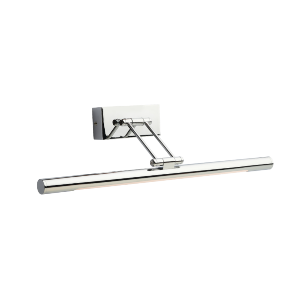 ΕΠΙΤΟΙΧΟ ΦΩΤΙΣΤΙΚΟ LED 12W 3000K 780lm ΧΡΩΜΙΟ ΜΕΤΑΛΛΙΚΟ IP44 50X6X19CM RIO ACA DECOR  – PN10LEDW50CH