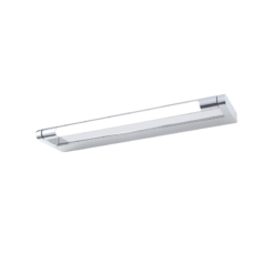 Επιτοίχιο Φωτιστικό Καθρέφτη Μπάνιου LED 6W 380lm 4000K Χρώμιο 400Χ100Χ25ΜΜ BATI ACA – PN2834LED40CH