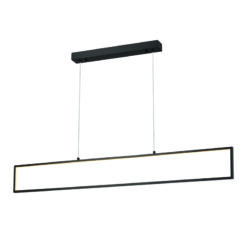 ΚΡΕΜΑΣΤΟ ΦΩΤΙΣΤΙΚΟ LED 32W 3000K 2600LM AELIA ΜΑΥΡΟ ΜΕΤ/ΚΟ IP20 120X6XH150CM  ACA DECOR – PN30LEDPBK