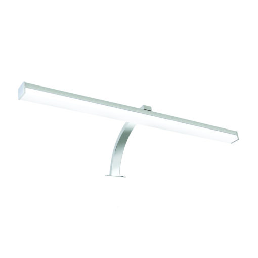 ΦΩΤΙΣΤΙΚΟ ΜΠΑΝΙΟΥ  LED 8W 3000K 520LM VIDE ΧΡΩΜΙΟ ΜΕΤΑΛΛΙΚΟ IP44 50X16X9,5CM ACA – PN77LEDW50CH