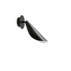 Faro Barcelona LIGGERA WALL LAMP BLACK 1XG9 – 20077FR