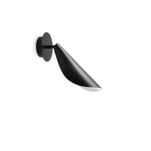 PR172131BI52000_20077_LIGGERA_APLIQUE_NEGRO_1XG9_SZ2 Faro Barcelona LIGGERA WALL LAMP BLACK 1XG9 – 20077FR