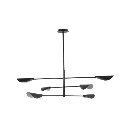 PR172132BI52001_20079_LIGGERA_COLGANTE_NEGRO_6XG9_SZ2 Faro Barcelona LIGGERA PENDANT BLACK 6XG9 – 20079FR