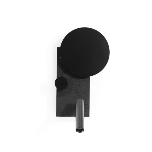 PR179351BI51996_20059_KLEE_APLIQUE_IZDO_NEGRO_LED10W_LECTOR_3W_2700K_DIM_SZ2 Faro Barcelona KLEE WALL L LEFT BLACK LED10W READER 3W 2.7K DIM – 20059FR