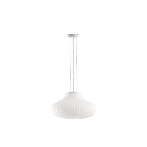 Faro Barcelona ISABELLE 500 PENDANT WHITE 1xE27 – 28302FR