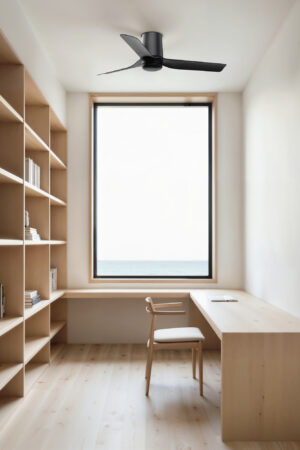 Faro Barcelona MINI PUNT TUB S Ø900mm BLACK 3 BLACK BLADES – 33834FR