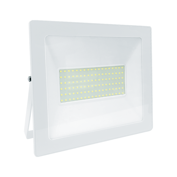 LED Προβολέας 100W ACA Λευκός 110° 8100lm Αδιάβροχος IP66 3000K – Q10030W